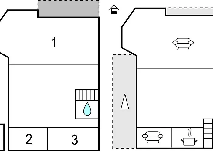 Lovely In With Kitchen 度假居 科沃布热格